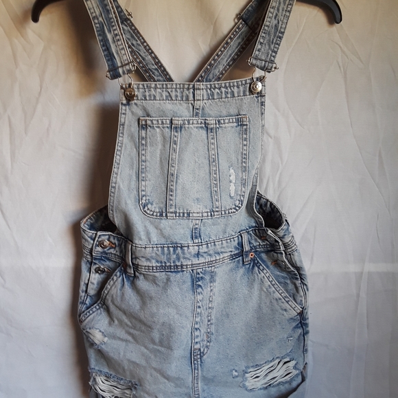 Acid washed H&M  Devided Denim jumpsuits - Picture 9 of 10